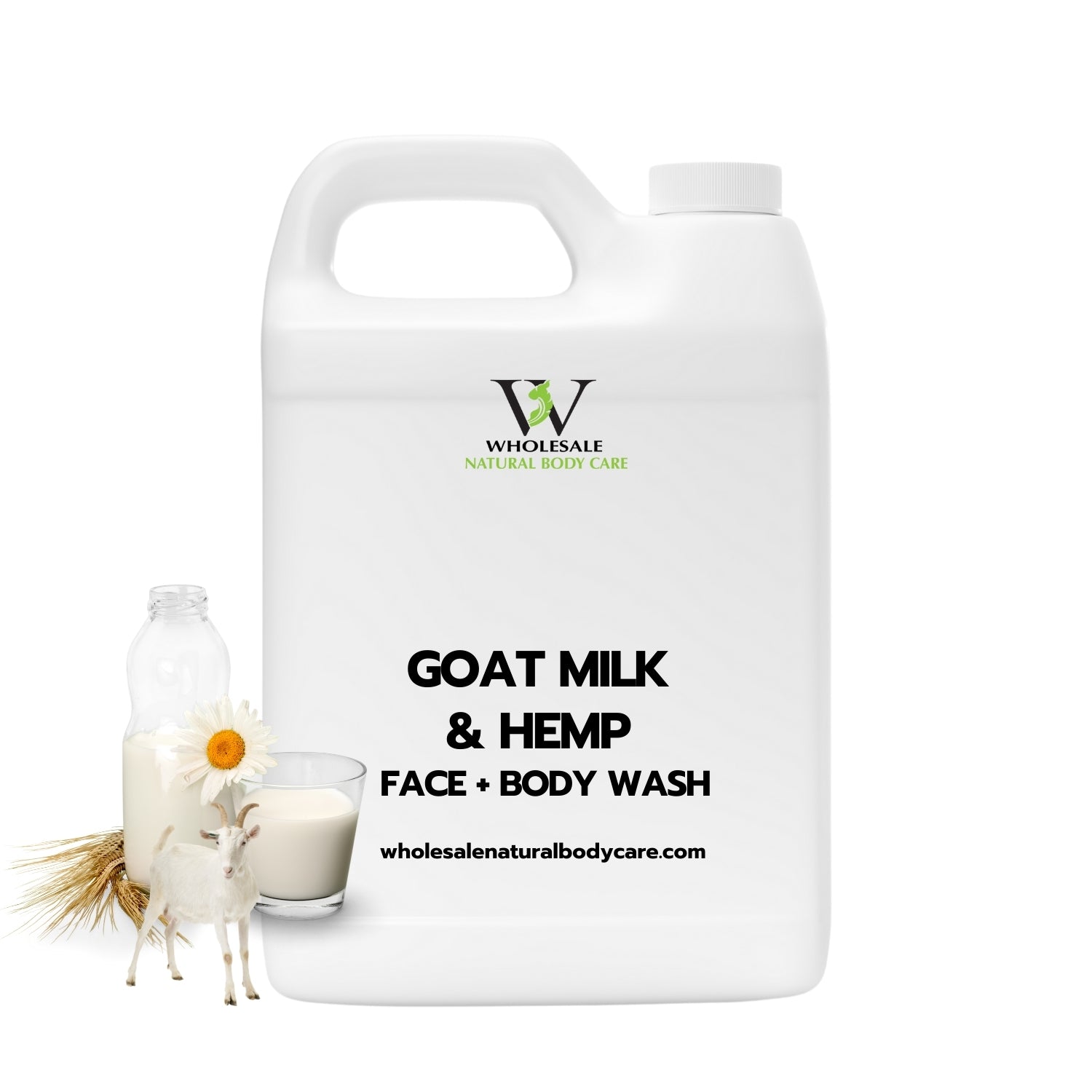Goat Milk & Hemp Wash (Face & Body)