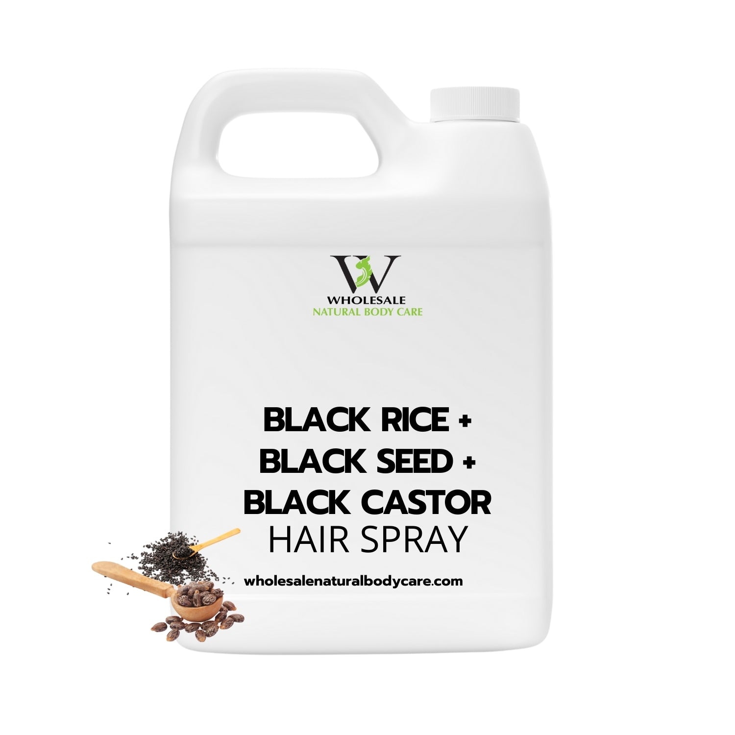 Black Rice, Black Seed, + Black Castor Oil Triple B Hair Products