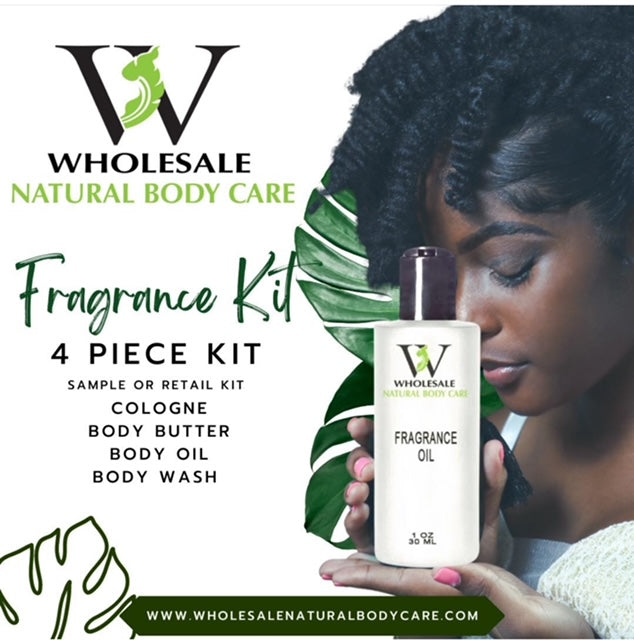 4 Piece Fragrance Kit | Wholesale Natural Body Care