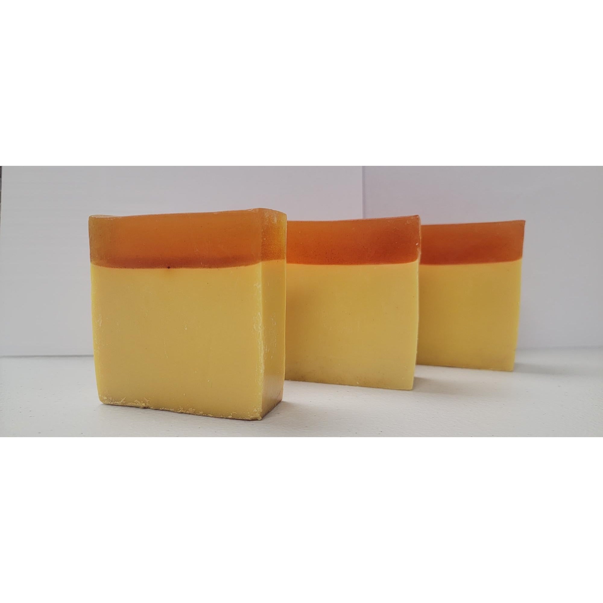 Soaps Turmeric Glycerin Specialty Soap (Clear and Solid Layers
