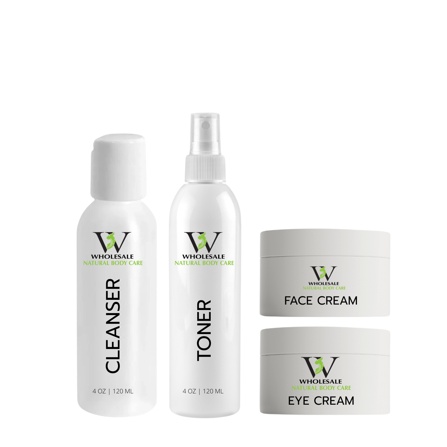 Grand Start Up Kit for 3 Skin Types: Acne (Tea Tree), Normal (Green Tea) Anti-Aging (Retinol)