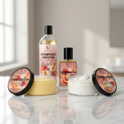 Strawpeach Confection By Haus of Val Body Butter, Buttercream, Mist & Body Oil