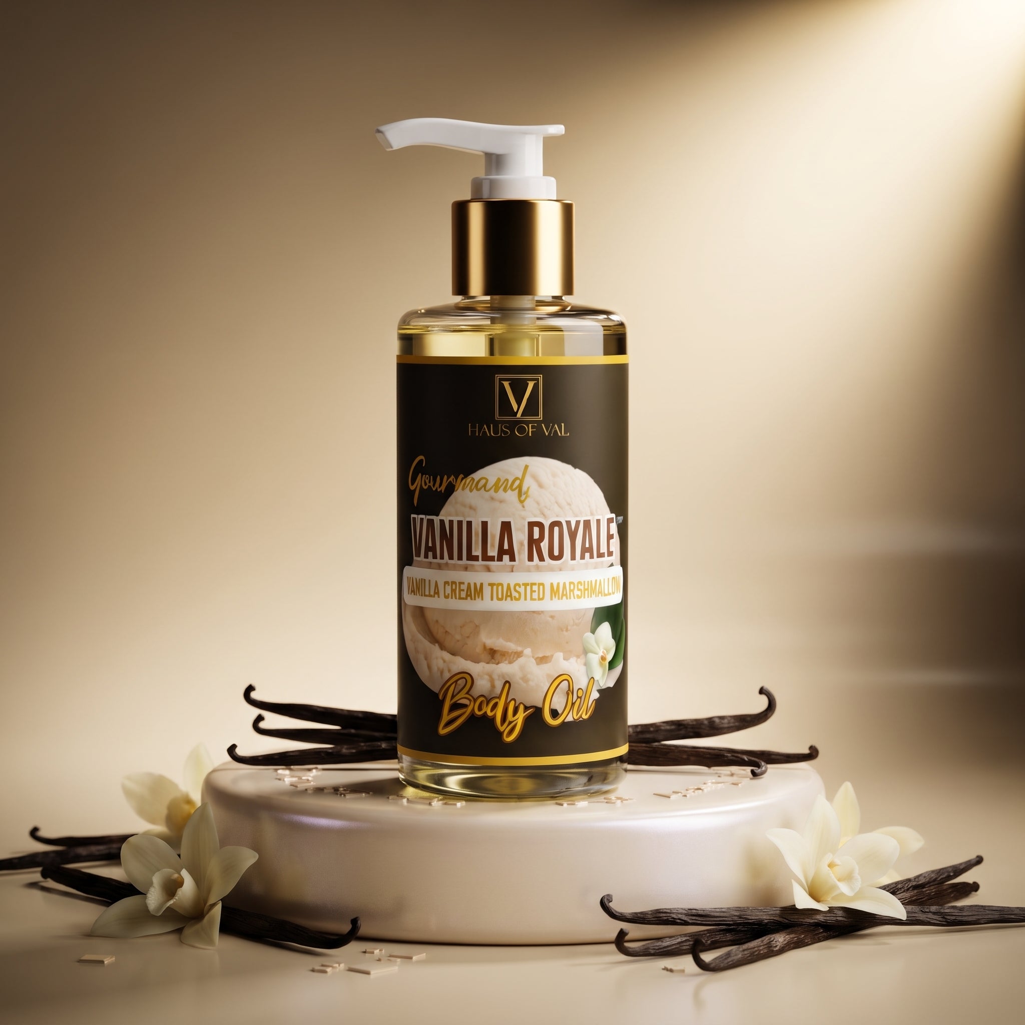 Vanilla Body Oil 4 Oz Retail