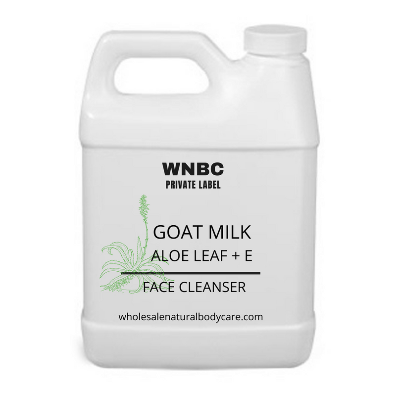 Goat Milk,  Aloe Leaf + Vit. E Face Wash