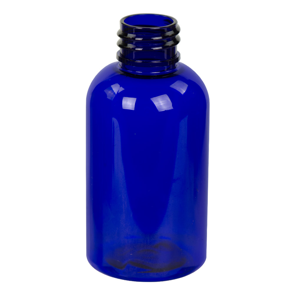 2 Oz Blue Cobalt Boston Bottle 20-410 *