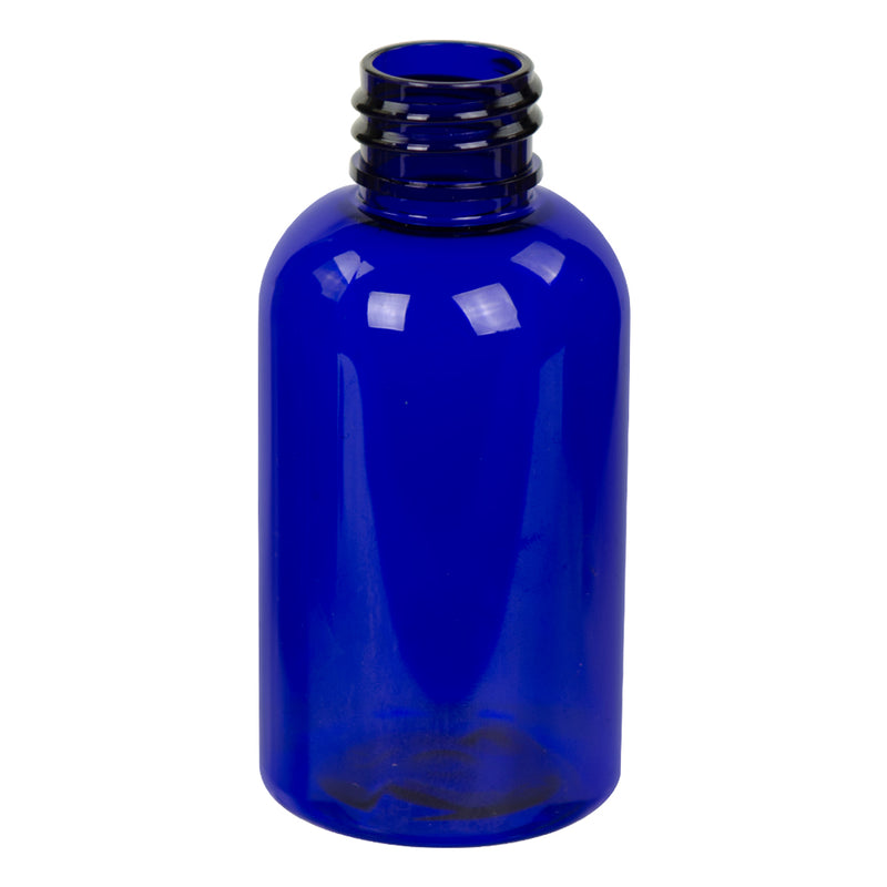 Blue - Cobalt 2 Oz Boston Bottle 20/410