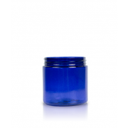 4 Oz Cobalt Bue Single Wall Jar  58-400 *