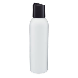 20 oz. White Plastic Water Bottles w/ Push Cap