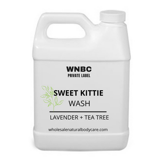 Sweet Kittie Yoni Wash Lavender & Tea Tree Feminine Wash - No Oil (Clear)