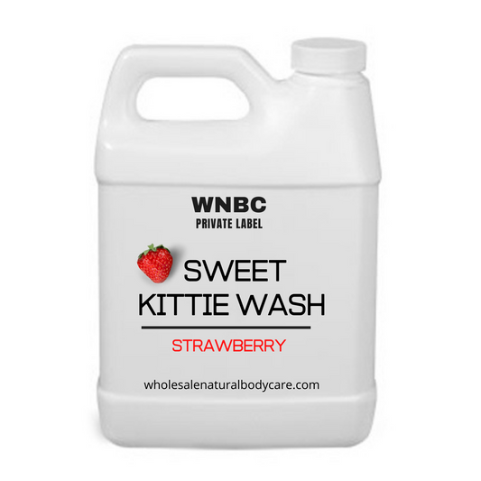 Sweet Kittie Yoni Wash Feminine Wash Clear - Strawberry