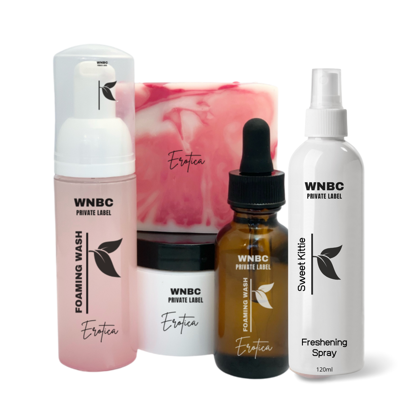 Exclusive Offer Feminine Self Care Kit + Sweet Kittie Feminine Spray - Dolce LeChe & Mint