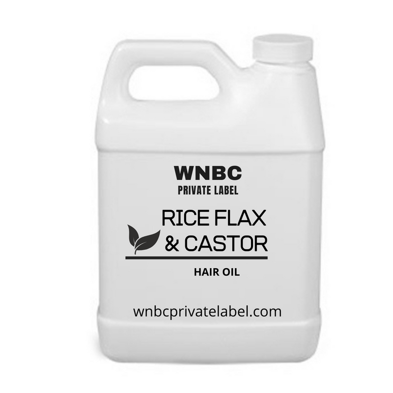 RICE FLAX & CASTOR HAIR OIL