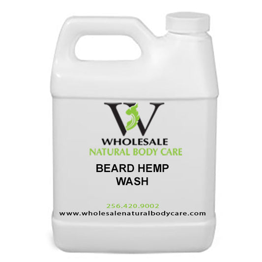 Beard Beard Wash (Gel) 30 PC Pre-Pack - 4 Oz Bottles - No Labels