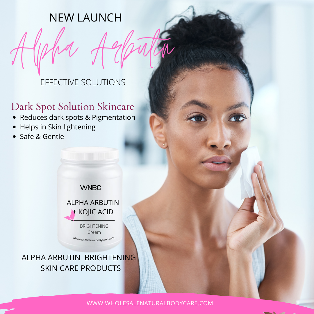 Alpha Arbutin + Kojic Moisturizer (Body & Face)