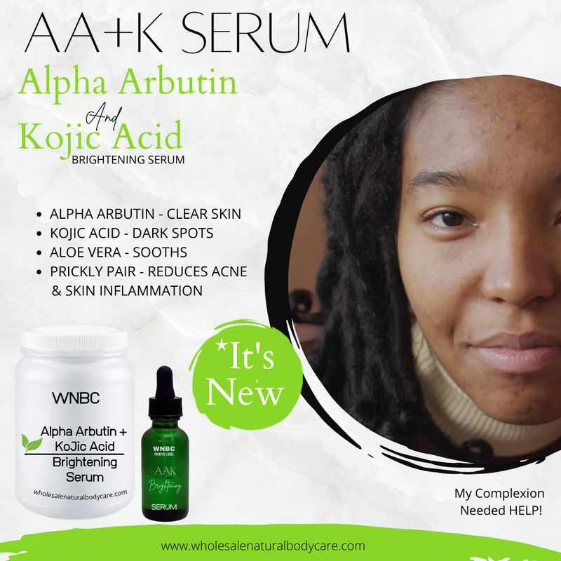 Alpha Arbutin + Kojic Acid Serum