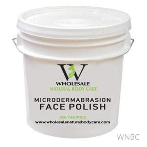 Microdermabrasion Face Polish 20 PC Pre-Pack in 2 Oz Clear jars with Black lids