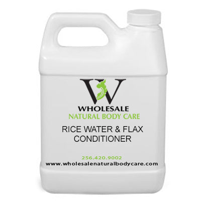 Rice Water & Flax Seed Oil Natural Conditioner