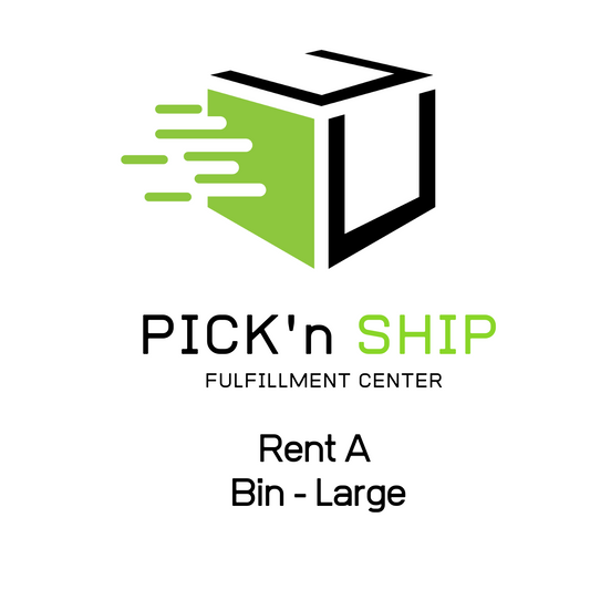 Pick n' Ship Rent A Bin - Large (10x18x6)