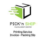 Pick n' Ship Printing - Packing Slip, Shipping Label and or any Marketing Inserts