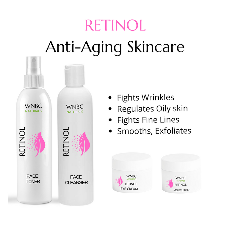 Grand Start Up Kit for 3 Skin Types: Acne (Tea Tree), Normal (Green Tea) Anti-Aging (Retinol)