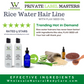 Rice Water 24 Piece Bundle: 8 Shampoos, 8 Conditioners, 8 Hair Infusions